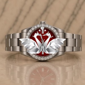 Hot Sale Custom Moissanite Diamond Watch Hip Hop Bling Luxury Quartz Wristwatch OEM ODM Factory Wholesale for Sale - Product Image 1