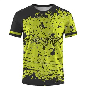 เสื้อยืดผู้ชายแฟชั่นฤดูร้อน ผ้าฝ้ายถัก 100% พิมพ์ลายแบบซับลิเมชั่น ขายดีที่สุด สวมใส่สบาย ระบายอากาศได้ดี คุณภาพสูง รับสั่งทำ - Product Image 5
