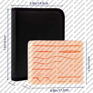 Kit de Sutura Quirúrgica de Silicona de Venta Caliente con Base y Herramienta de Práctica para Piel, Kit Profesional para Práctica de Sutura Quirúrgica - Product Image 4