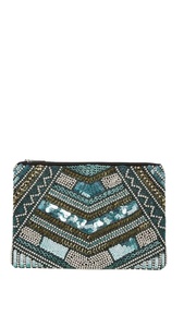 Bolso tipo billetera pequeño ajustable con bordado artesanal FA LA para el día de Navidad, Premium y de alta calidad, lo último de Hiba Enterprises - Product Image 2