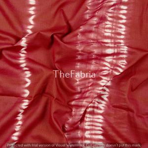 Shibori Printed Organic Cotton Fabric 90gsm Indian Hand Block Textile for Shirts Dresses Suits Curtains Wholesale Supply - Product Image 5