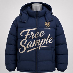 <b>Mens</b> Fashion Puffer <b>Jacket</b> Oversized Fit Soft Insulated Fabric Modern Design Wind Resistant Finish Ideal for Casual Wear - Product Image 1