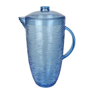 <b>Vintage</b> Eco-Friendly Acrylic Water Pitcher with Fingerprint Pattern - Product Image 3
