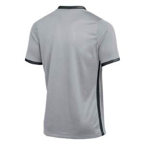 Camiseta de Fútbol Gris Claro para Hombre, Diseño Liso, Tela de Poliéster, Personalizable, Secado Rápido, Malla Transpirable, Precio Razonable - Product Image 2