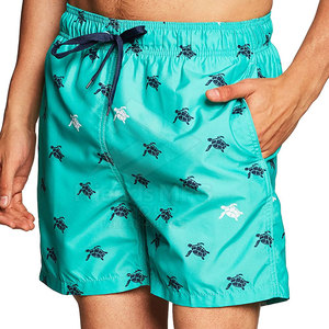 Cómodos Shorts de Baño Transpirables de Cintura Media con Tela Elástica y Ajuste Seguro para Natación y Uso al Aire Libre - Product Image 4