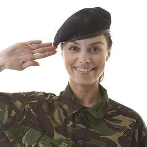 Elegant Winter Outdoor Formal Uniform <b>Beret</b> Hat Ceremonial Design Crafted Lightweight Wool Blend Fabric for Official Parades - Product Image 4