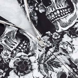 Sweat-shirt à capuche entièrement zippé pour homme, veste à capuche doublée de polaire, vêtement décontracté pour tous les jours - Product Image 5