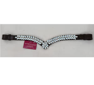 Banda de cejas de cuero de caballo grande de calidad elegante en buenas condiciones Mayorista ecuestre de calidad Equipo de equitación - Product Image 1