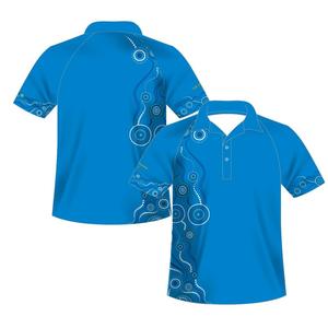 Factory Custom Polo Shirt Sublimation Printed with High Quality Plus Size Polo Shirts Fastest Turnaround - Product Image 1