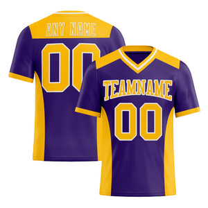 Camiseta de fútbol con estampado por sublimación de primera calidad, personalizable con el nombre del equipo y tu nombre/número, uniforme deportivo transpirable de manga corta - Product Image 1