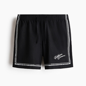 Men's Quick-Drying Breathable Eco-Friendly Lace Spandex Swimwear Shorts Casual <b>Mid</b>-Waist with Sublimated Pattern Big Size - Product Image 2