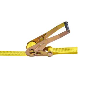 Cinghie a cricchetto con doppio gancio a J, 2 x 15 piedi, per carichi pesanti, resistenza al rottura 5000 libbre, con borsa per il trasporto, certificazione TUV - Product Image 4