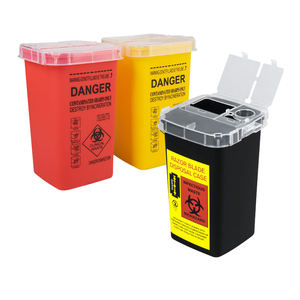Desktop Sharp Waste Container Needle Disposal Box for Tattoo Needles Syringe and Glass Bottles - Product Image 1