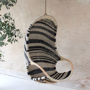 Ball <b>hanging</b> chair <b>seat</b> rattan swing chairs round hammock pods modern outdoor patio furniture - Product Image 6