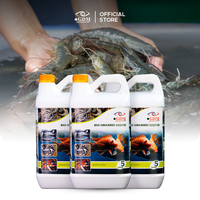 Traitement de l'eau probiotique liquide bio-organique pour l'aquaculture, pour l'élevage de poissons et de crevettes en étang, 5 litres