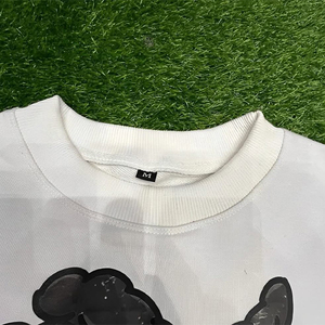 T-shirt vintage 100 % coton imprimé graphique pour homme, personnalisé avec logo, effet délavé, par un fabricant de vêtements de grande taille - Product Image 5