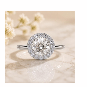 Anillo de Compromiso con Diamante Cultivado en Laboratorio, Oro de 14k, Anillo de Promesa Nupcial, Certificado IGI, 0.30 CTS, Elegante, Minimalista, Joyería Fina para Regalo de Boda - Product Image 1
