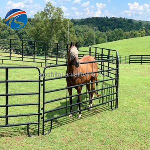 High Quality Galvanized Heavy Duty Metal Livestock Farm Fence Panel Corral Panels Livestock Horse Fence for Selling - Product Image 6