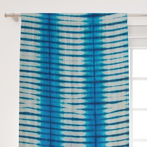 Rideau en coton imprimé tie-dye design moderne bohème pour chambre à coucher, vente en gros Inde - Product Image 2