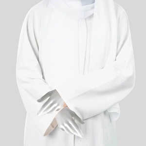 Custom Women Abaya Manufacturer OEM Private Label Modest Islamic Eco-Friendly Floor-Length Satin Wholesale Factory Supplier - Product Image 5