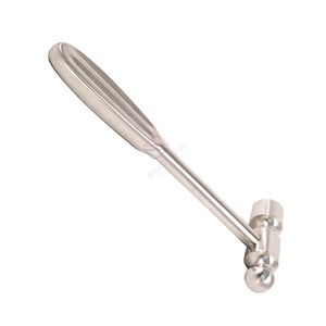 Cloward Mallet <b>Ball</b> & Pean Shaped Head Hammer, German Stainless Steel, 655g & 300g, Durable Precision Tool for Professionals - Product Image 4