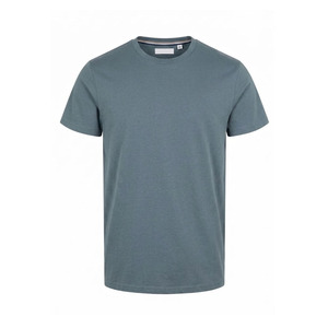 Camiseta de Algodón para Hombre, Corte Regular, Cuello Redondo, Manga Corta, Estilo Urbano, Diseño con Logotipo Estampado en la Parte Delantera, Tejido Jersey Transpirable, Camiseta Personalizada - Product Image 2