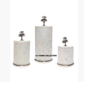 Unique Design Metal Gold Color <b>Container</b> for <b>Kitchen</b> and Dry Fruit <b>Storage</b> Jars and Canister with Resin Gemstones - Product Image 6