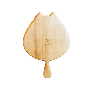 THANH TUNG THINH Plateau de service en bois rond fait à la main en bois naturel poli pour la décoration de la maison - Product Image 6