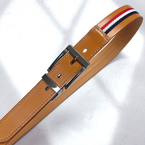Cinturón de Cuero Genuino Italiano Hecho en Corea, Ancho 30mm, Largo 105cm, HN18 - Product Image 6