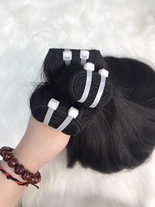 Trame de Cheveux Extensions Humaines Double Machine Trame Os Droit Vierge Qualité Extensions Vietnamiennes Tissage de Cheveux de Haute Qualité - Product Image 5