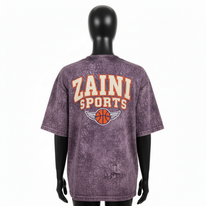 T-shirt femme délavé à l'acide, coton jersey de haute qualité, respirant, toucher doux, imprimé vintage personnalisé, t-shirts femme délavés à l'acide en coton - Product Image 2