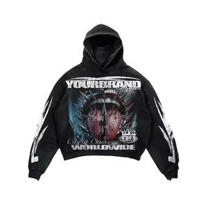 Sudaderas con Capucha Unisex Personalizadas, Bordadas e Impresas en DTG, de Felpa Gruesa de 550 GSM, con Servicio OEM - Product Image 5