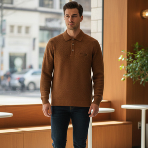 Tissu en coton épais respirant pour homme, imprimé sur mesure, pour chemise à manches longues, printemps, été, automne, décontracté - Product Image 6