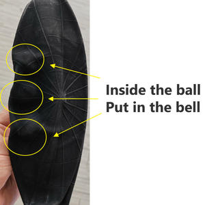 Ballon de football sonore pour malvoyants, cousu à la machine, en cuir PU durable, écologique, pour l'entraînement et les matchs, équipement sportif - Product Image 5