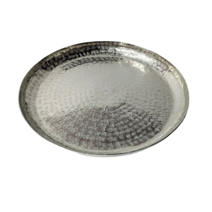 Plato de Chocolate de Aluminio de la Mejor Calidad, Forma Redonda, Color Dorado, Plato para Servir Alimentos, Platos para Servir para Hotel y Hogar - Product Image 5