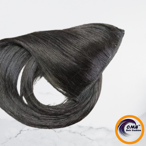 Extensiones de Cabello Humano OME Indio No Remy, Doble Trama a Máquina, 6 Pulgadas, Tejido de Cabello Natural, Todos los Colores, 100g para Venta al Por Mayor - Product Image 2
