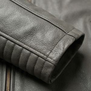 Chaqueta de Motociclista de Cuero Genuino para Hombre de la Mejor Calidad, Nueva Colección de Invierno, Chaquetas de Motocicleta con Protecciones Desmontables Personalizadas - Product Image 6