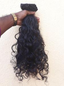 Extensiones de cabello humano Remy brasileño sin procesar del templo del sur de la India Onda suave y estilos Afro Directo de fábrica Precio barato - Product Image 5