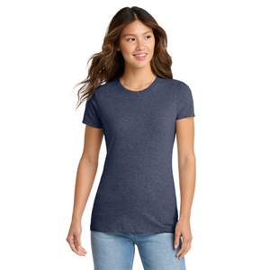 Camiseta Básica para Mujer, Superventas, Tela de Algodón Suave, Corte Ajustado, Manga Corta, Ropa Casual, Marca Privada, Fábrica de Ropa al por Mayor - Product Image 3