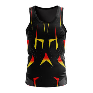 Camiseta sin mangas sublimada con estampado para culturismo, con logo, para mujer y hombre, tops sublimados para hombre - Product Image 3