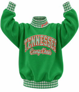 Sweat-shirt surdimensionné à col roulé pour femme, personnalisé, 100 % coton molletonné, hiver, manches longues, avec logo frontal, vente en gros - Product Image 6