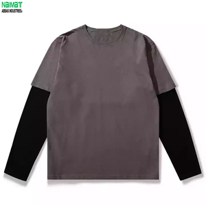 Custom 220 Grams Double Layer Knitted <b>Waffle</b> Short Sleeve Men's T-<b>Shirt</b> Y2K Acid Wash Stone Faded Cuff 100% Cotton Eco-Friendly - Product Image 1