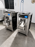 Commerciële multi-kleurige moderne design ijsmachine voor hard en soft ijs