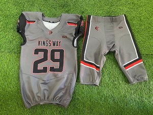 Vêtements de football américain personnalisés en gros, uniformes de football américain sublimés de haute qualité, respirants et à séchage rapide, vêtements d'équipe - Product Image 1