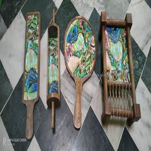 Platos de Madera Ecológicos de Lujo Hechos a Mano con Otros Recubrimientos para Fiestas y Cocina, Exportados por K S de Maharashtra - Product Image 6