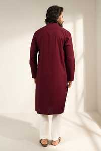 2026 Wholesale Shalwar Kameez Set Breathable Anti-Wrinkle Washable Regular <b>Islamic</b> Clothing Men Plus Size Design Mandarin Collar - Product Image 2