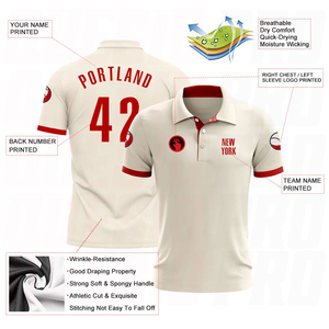 Polos de Golf Personalizados para Hombre, Alta Calidad, 100% Poliéster, Secado Rápido, Sublimados, Manga Corta, Bordados, Casuales y Elegantes - Product Image 5