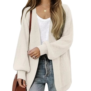 Cárdigan Grueso Extra Grande para Mujer, Diseño Abierto, Estilo Informal, Nueva Colección de Bangladesh, Logotipo Personalizado, Directo de Fábrica - Product Image 1