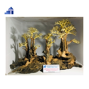 Décorations d'aquarium en bois flotté naturel pour aménagement paysager de bassin à poissons, fabriquées au Vietnam - Product Image 5