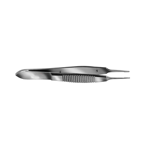 คีมเย็บผิวหนัง SureMed Instruments Castroviejo ขนาด 4 นิ้ว เหล็กเยอรมัน 0.3 มม. 1x2 ซี่ฟัน คีมผูกผิวหนังสำหรับการผ่าตัด - Product Image 6